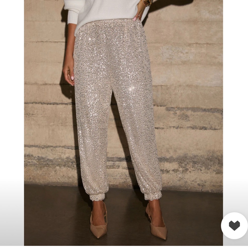 Sequin Joggers